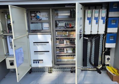 Wastewater pump upgrade electrical