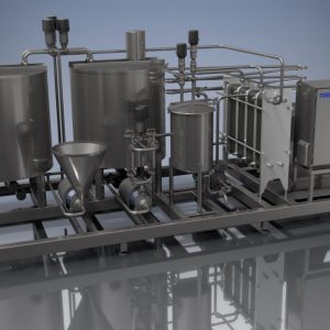Ice Cream Mix Plant